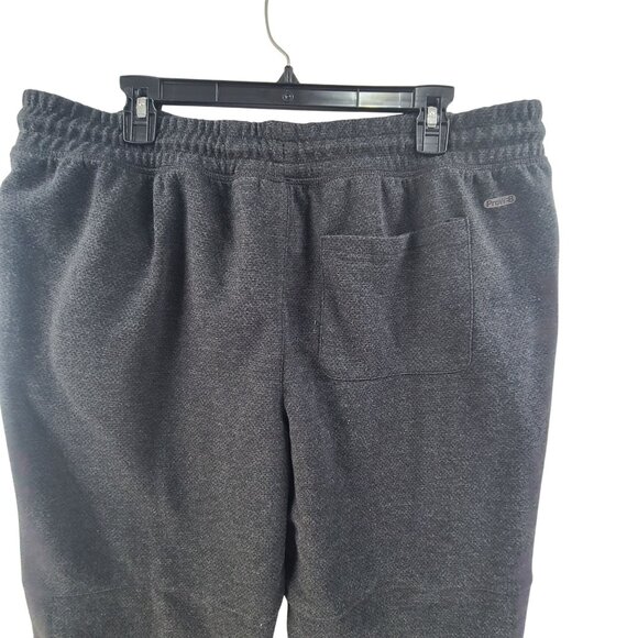 Spyder Mens XL Black Pull On Athletic Sweatpant Joggers Sweatpants Fleece - Picture 5 of 6